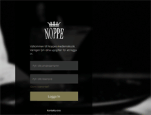 Tablet Screenshot of noppe.se
